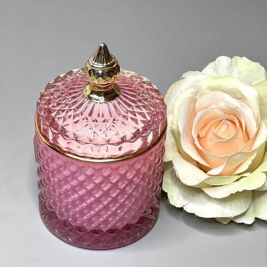 Аромосвечи в стеклянном станке