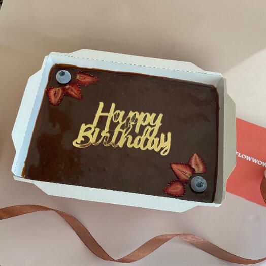 Тортик -Трайфл на день рождение Happy birthday
