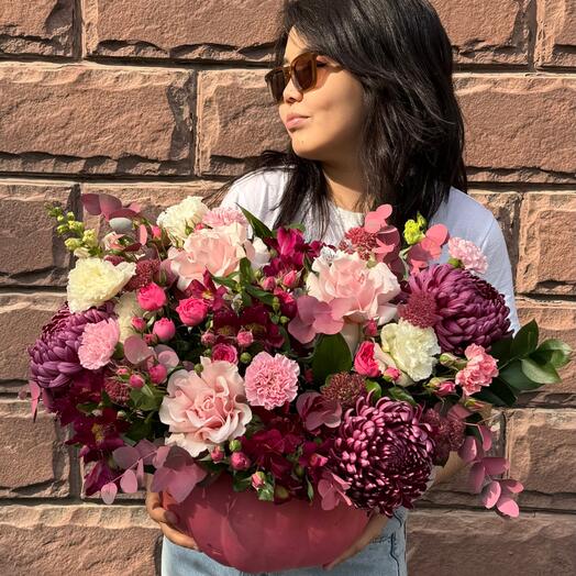 Осенний букет в тыкве