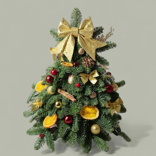 🎄Елочка новогодняя 50 см из живого датского нобилиса ручной работы
