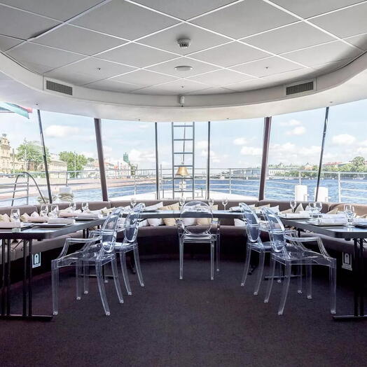 🎀Прогулка на теплоходе River Lounge 1 участник 1 посещение 💝