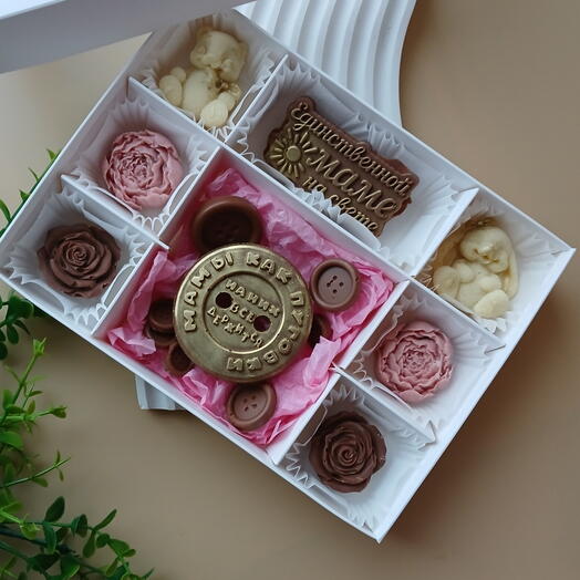 Бельгийский шоколад Единственной маме на свете