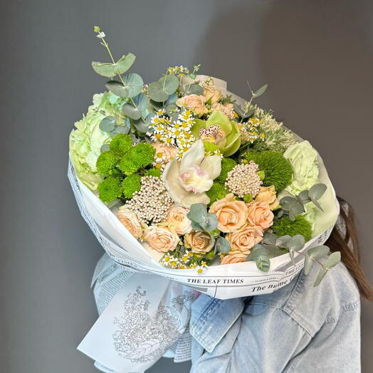 Экзотический букет в авторском исполнении