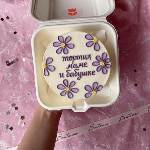 Bento pastel de Mamá y abuela