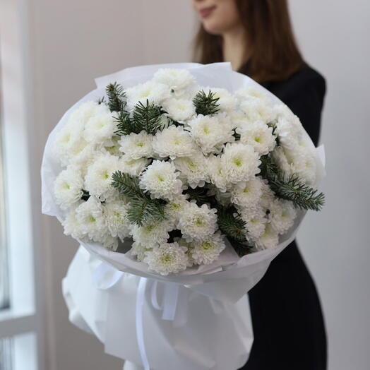 Праздничная стойкая хризантема L