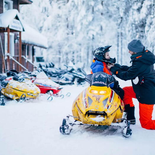 🎀 Подарочный сертификат 💝  Поездка на снегоходе Стандарт 2 участника 1 час - электронный