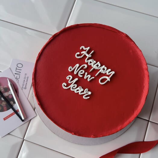 Торт 1 кг «с Новым годом»