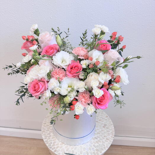 Soft pink flowers