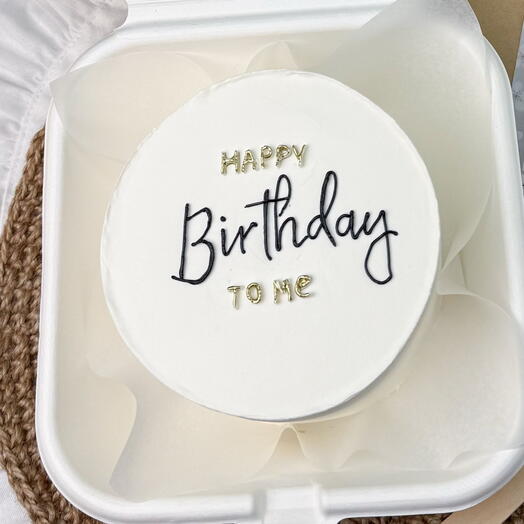 Бенто торт happy birthday to me