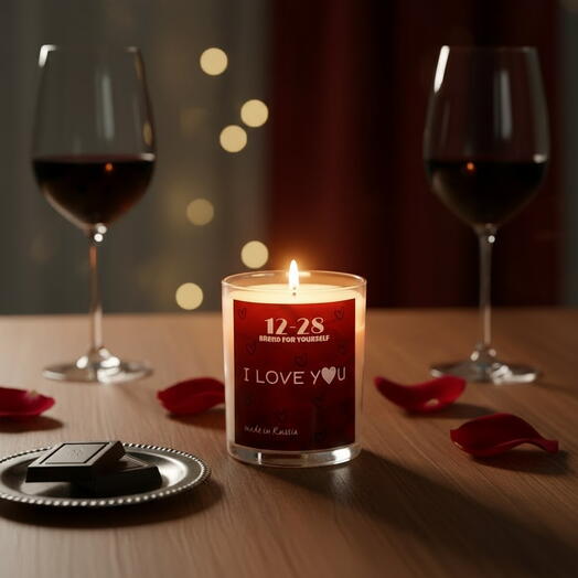 Ароматическая Свеча "I LOVE YOU"