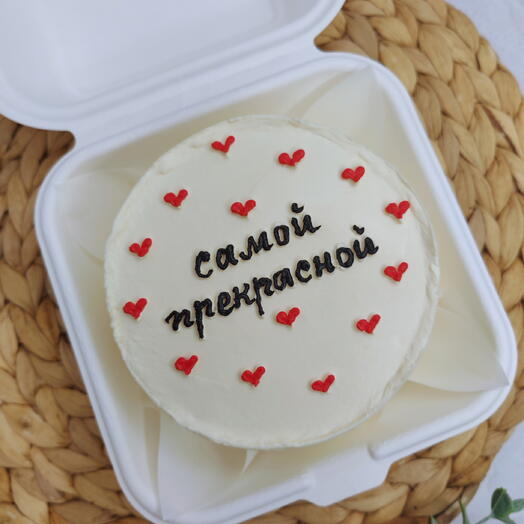 Бенто торт "Самой прекрасной"