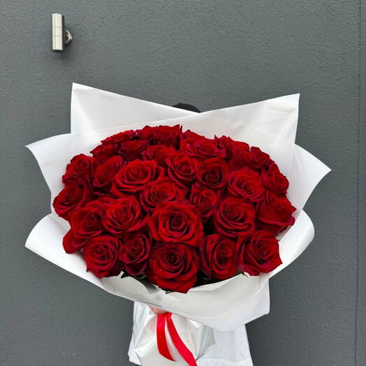 Букет из 31 розы 🌹