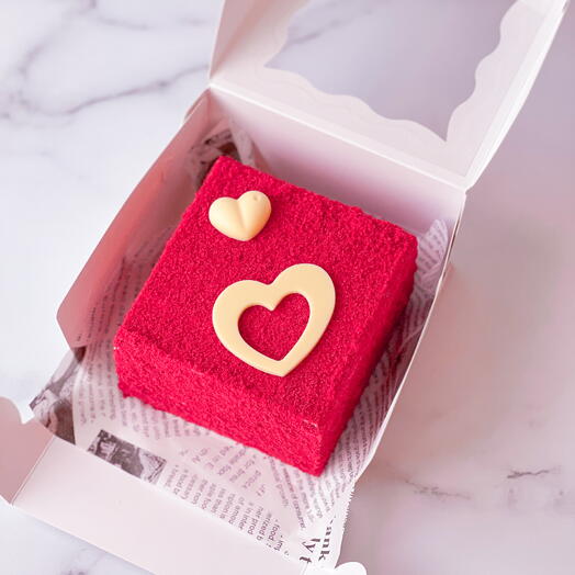 Бенто торт Медовик Красный бархат