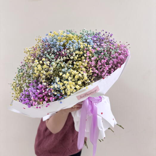 Colorful cloud bouquet