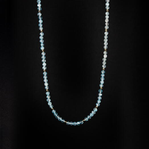 Чокер ожерелье Седум Топаз 14K 40 см (CHO1059)
