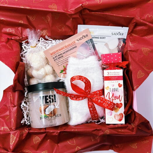 Подарочны набор «Love you»️️️ Подарок маме, девушке, любимой, подруге, сестре, день влюбленных, 14 февраля