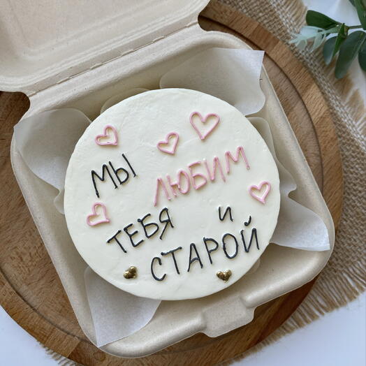 Бенто торт подруге или сестре на 8 марта