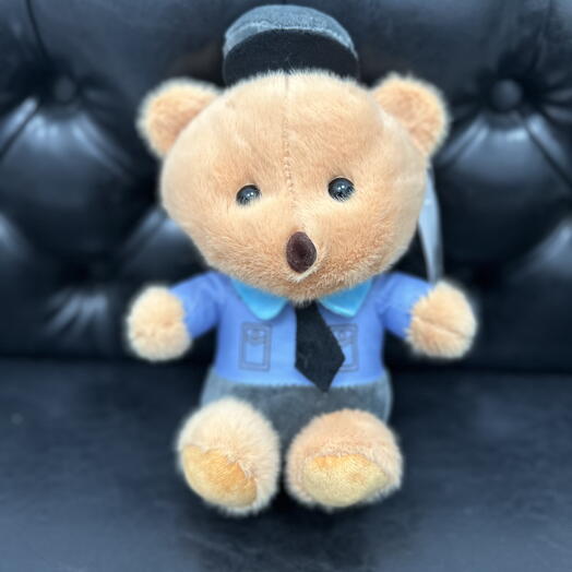 Мягкая игрушка «Мишка полицейский»