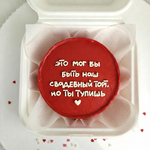 Бенто торт парню