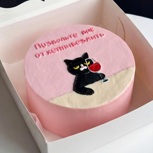 Бенто торт на День рождения с Кошечкой