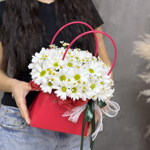 Хризантемы в сумочке ️