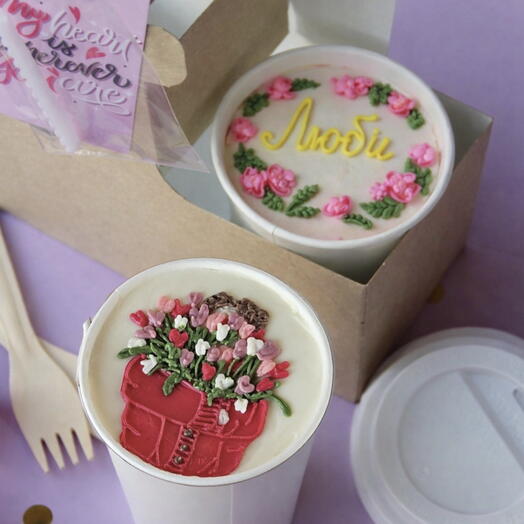 Cake to go десерты в стакане 2шт
