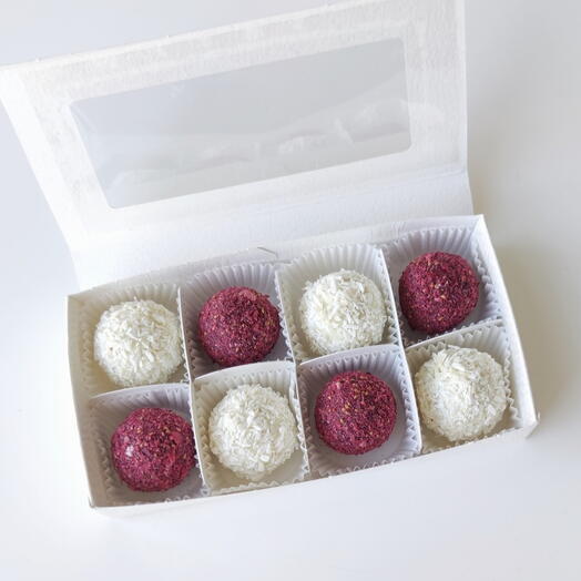 Sugar-Free Dark Chocolate Truffles, Box of 8