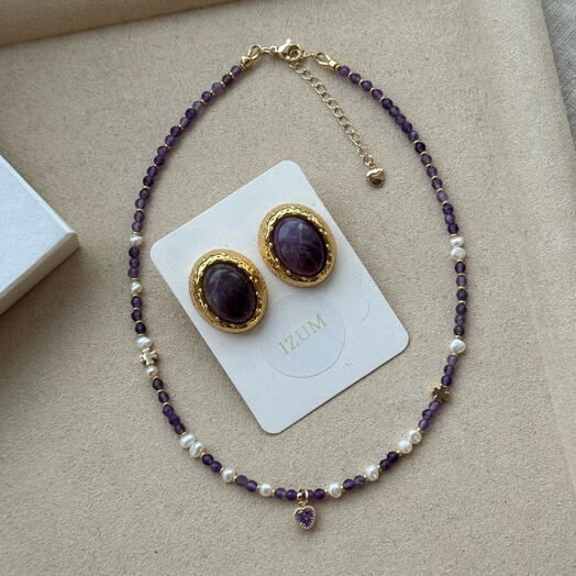 Комплект аметист