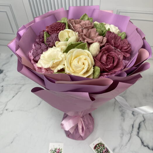 Зефирный букет S