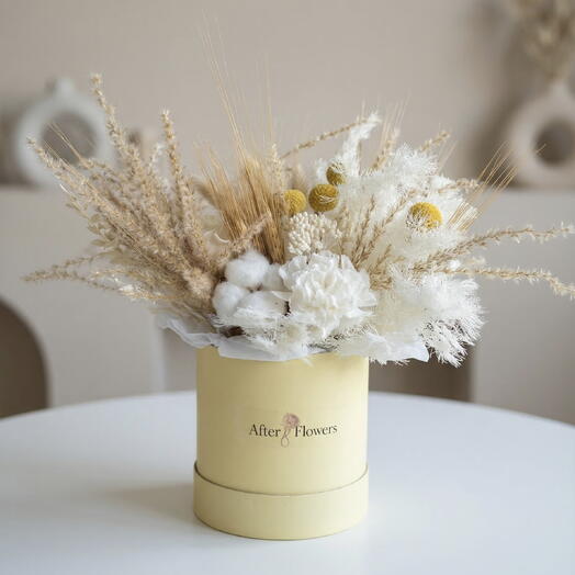 Honey   Wheat — Preserved Flower Box