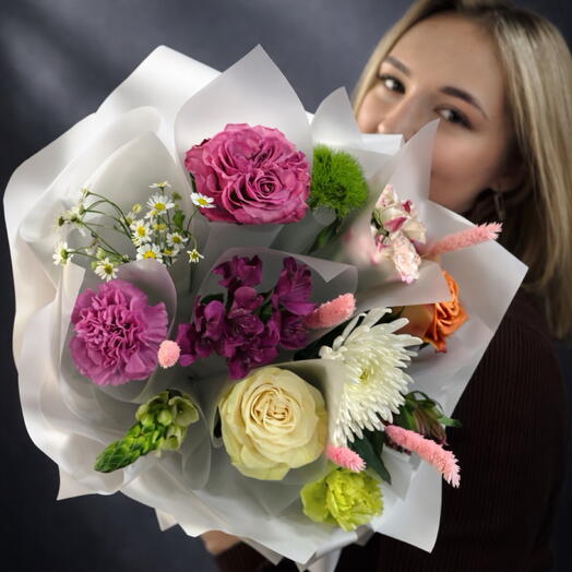 Дофаминовый букет | Микс 💐🪻| Тренд