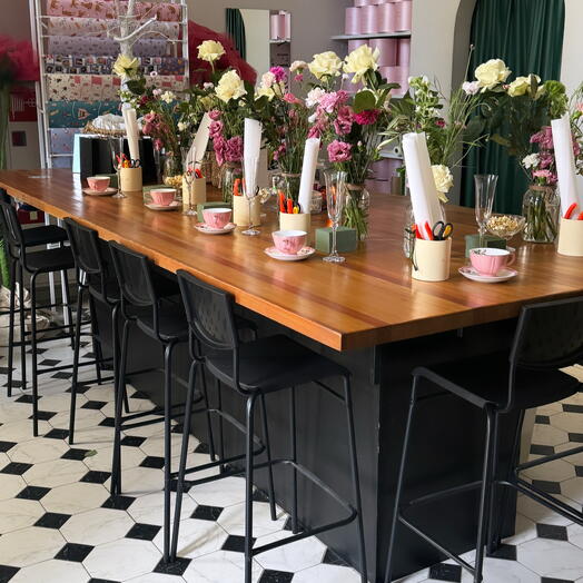 Цветочный мастер-класс, интерьерный букет для дома, подарочный сертификат