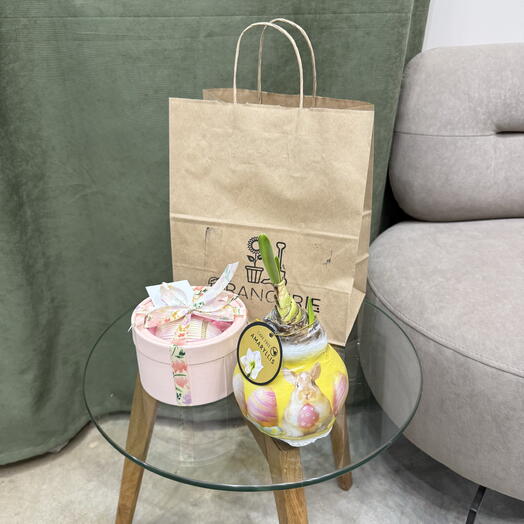 Пасхальный набор . Луковица + шкатулка