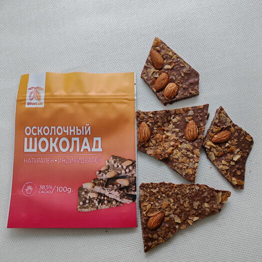 Шоколад бельгийский нежный с хрустящей начинкой