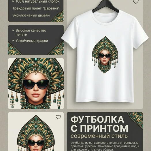 Футболка Царевна