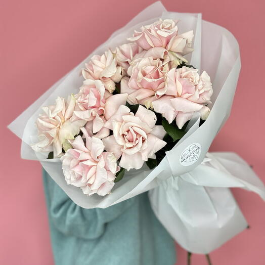 Букет роз Pink Mondial