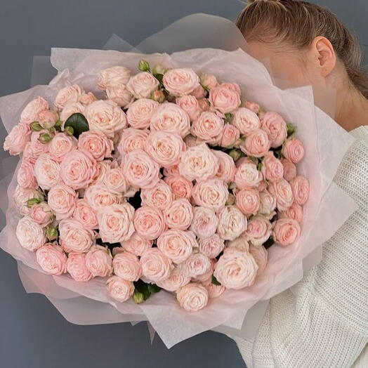 Акция❣️ 21 нежная кустовая Роза