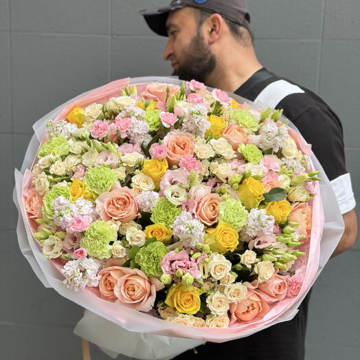 Большой Дофаминовый букет 💐