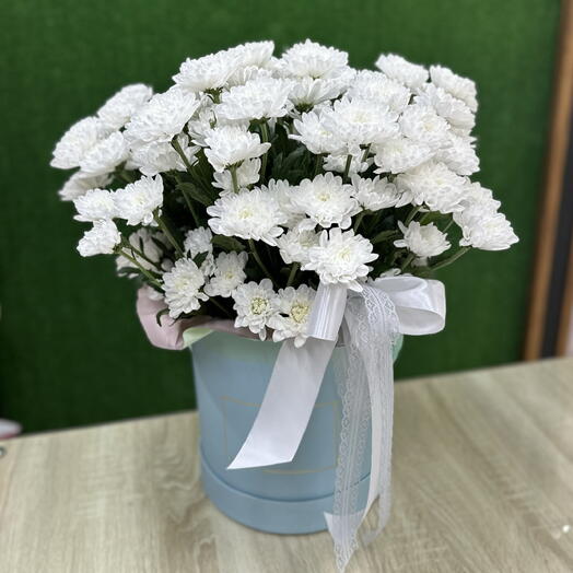 Композиция из хризантем
