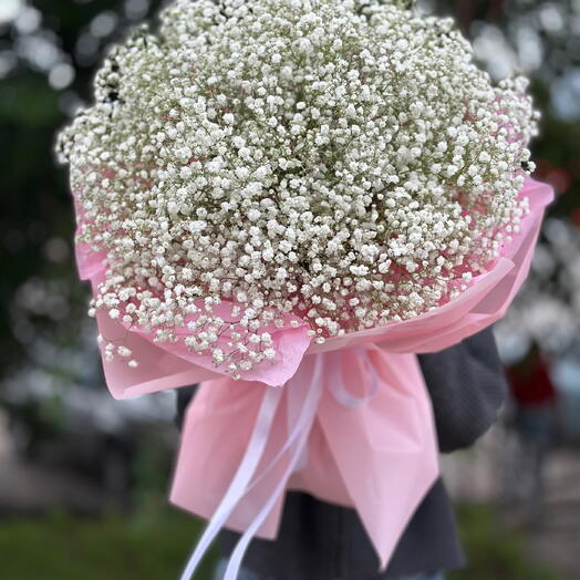 Букет пышной гипсофилы💕