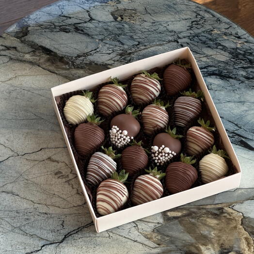 Fresas en chocolate belga