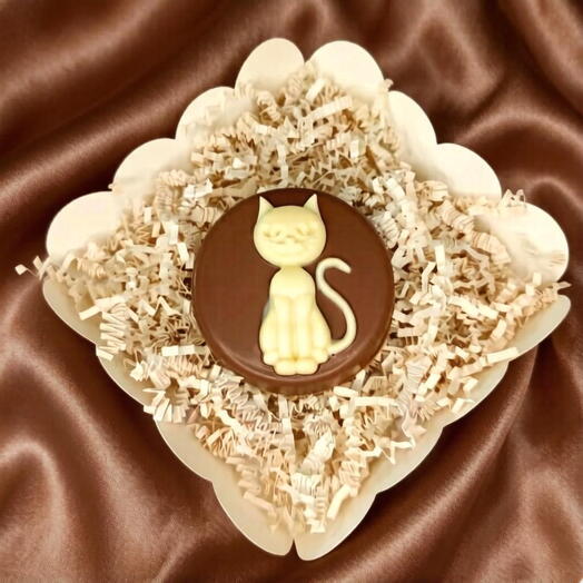 Шоколадная фигурка "Котик"