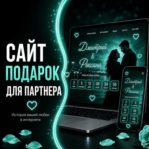 Сайт-подарок для партнера 🎁
