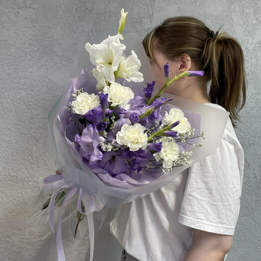 Букет из гладиолусов 💐