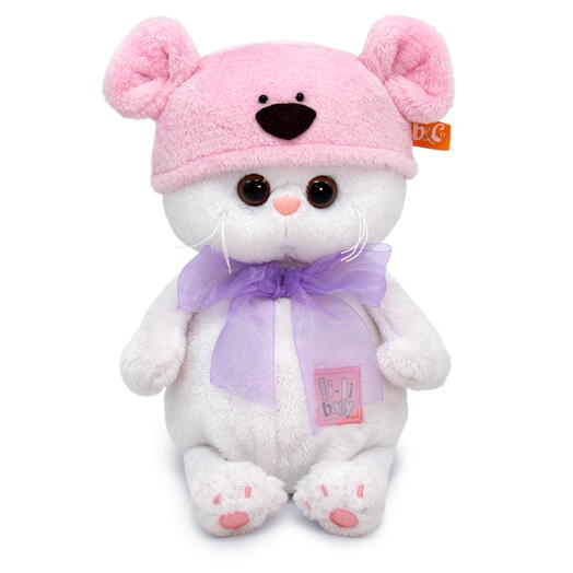 LB-094 Игрушка Кошечка Ли-Ли baby в шапке "Мышка"