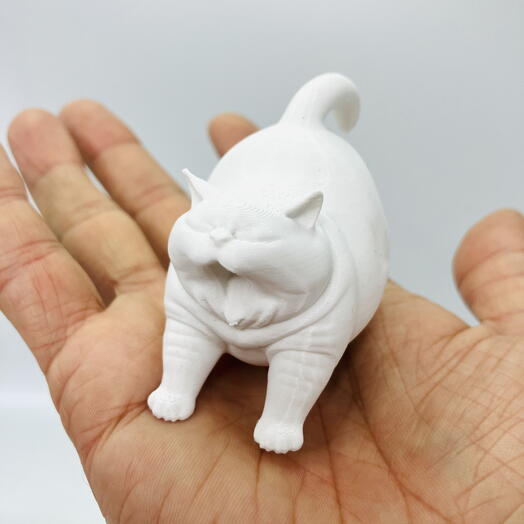 кот зевун котозилла белый