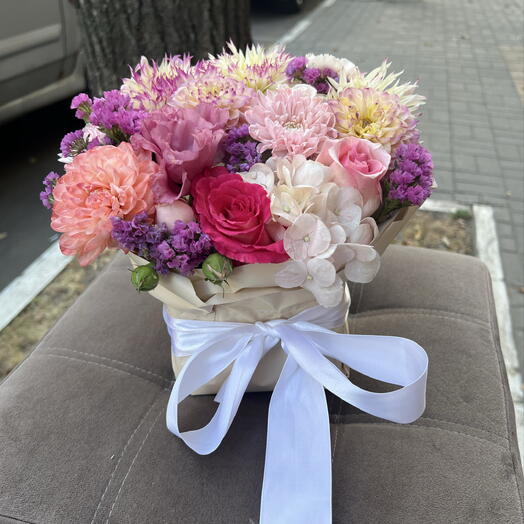 Корзинка цветов 💕