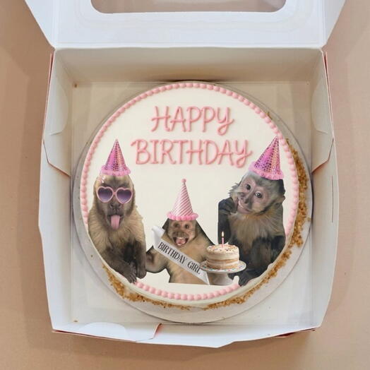 Бенто торт 14 см Макс Happy birthday