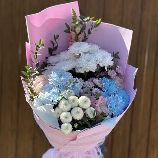 Букет с кружевом 🌸