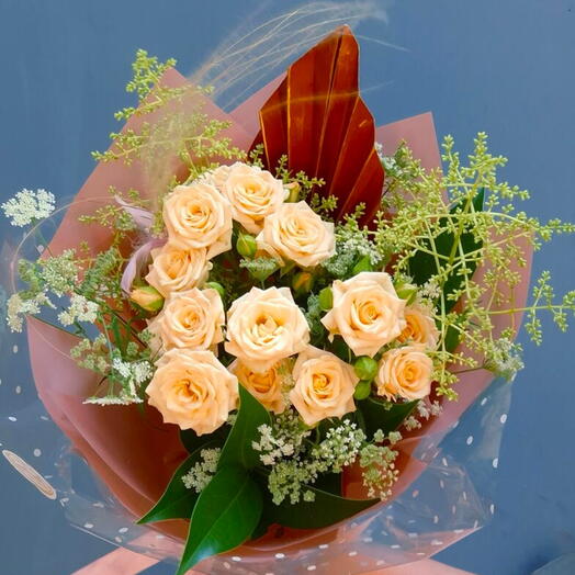 3 roses bouquet